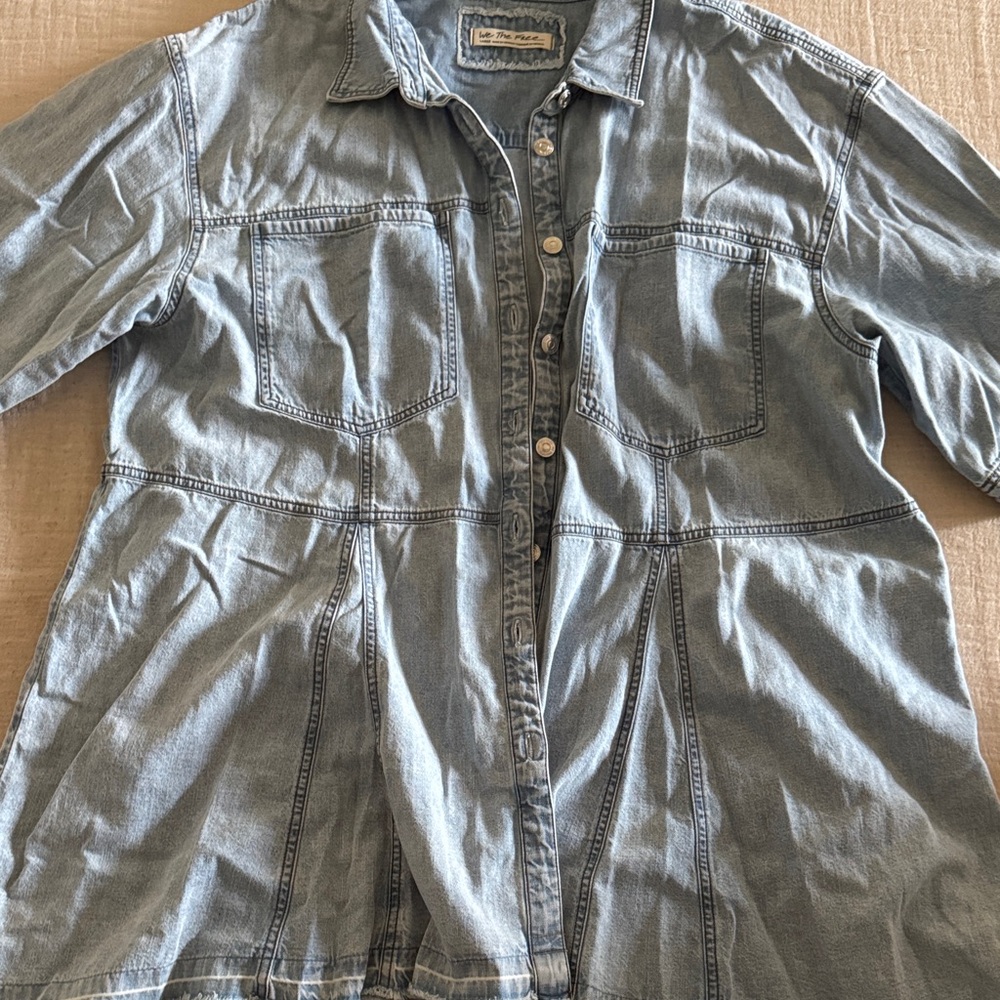Free people denim dress